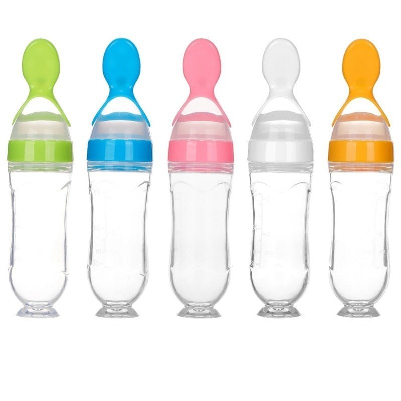 Biberon avec cuillère pour nouveau-né | EasyBottle™ - MOUTATCHOULOVE