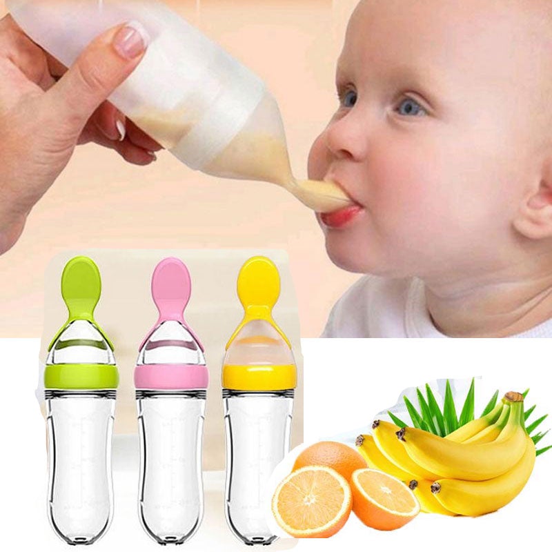 Biberon avec cuillère pour nouveau-né | EasyBottle™ - MOUTATCHOULOVE